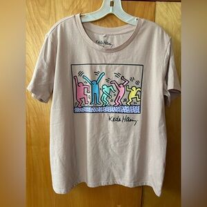 Keith Haring tee size L new
